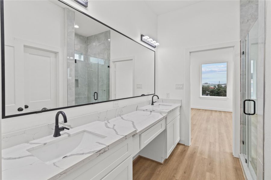 Furnished interior view inside a new home in , Houston (Image 6).