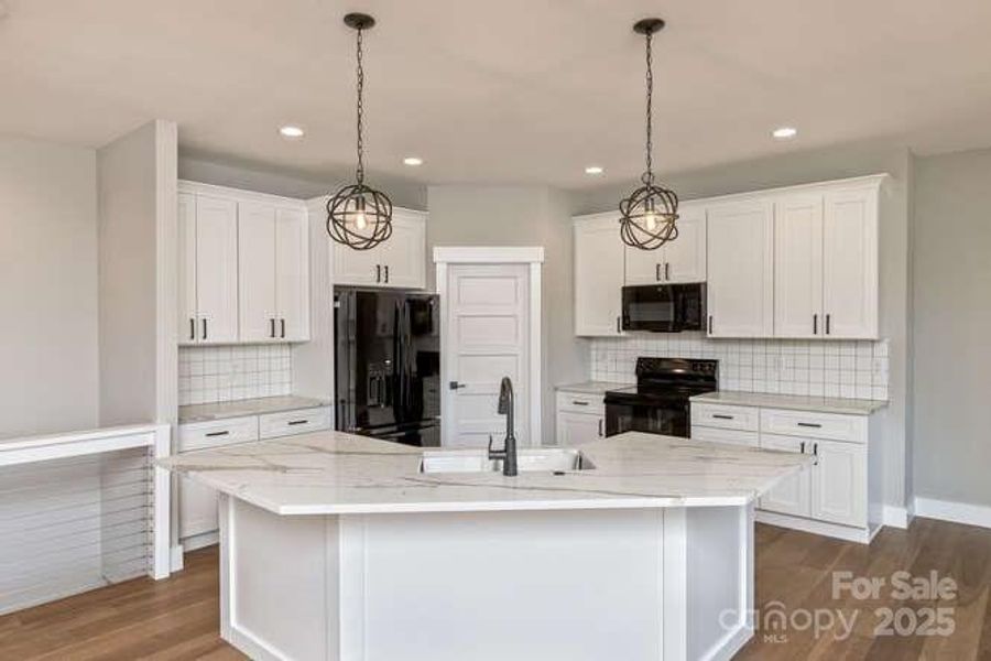Furnished interior view inside a new home in , Fletcher (Image 6).