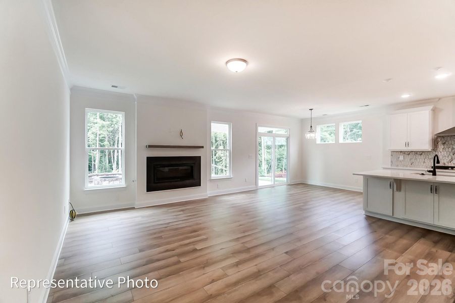Spacious, unfurnished interior of a new home in , Troutman (Image 26).