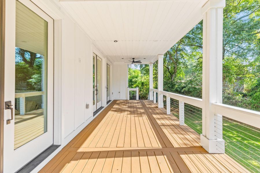 Exterior details and patio area of a home in , Charleston (Image 35). Exterior details and patio area of a home in , Charleston (Image 35).