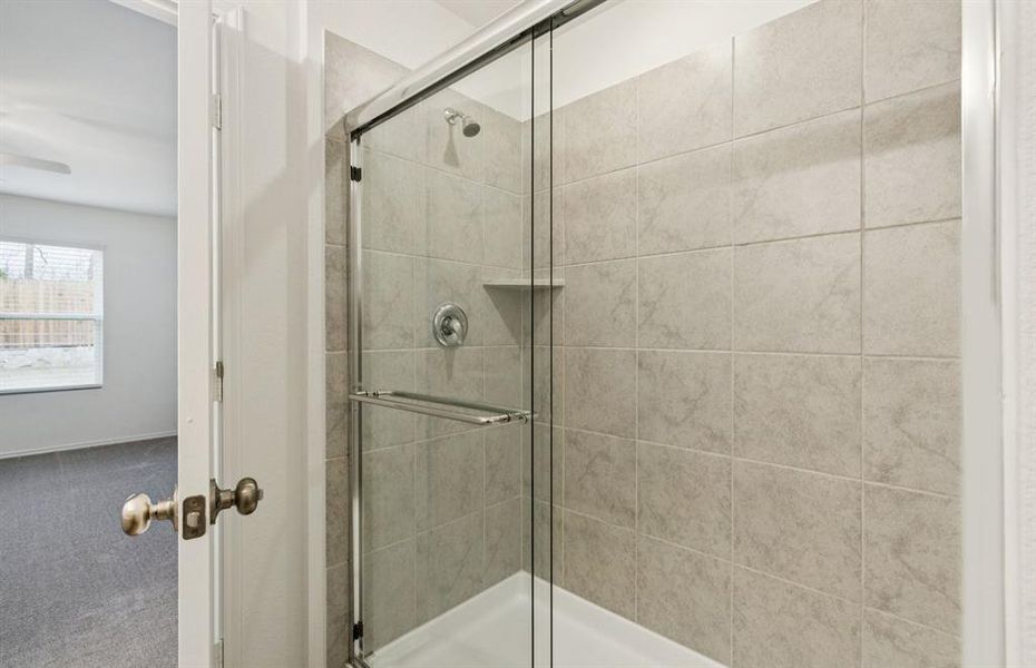 Owner's private bath with full shower