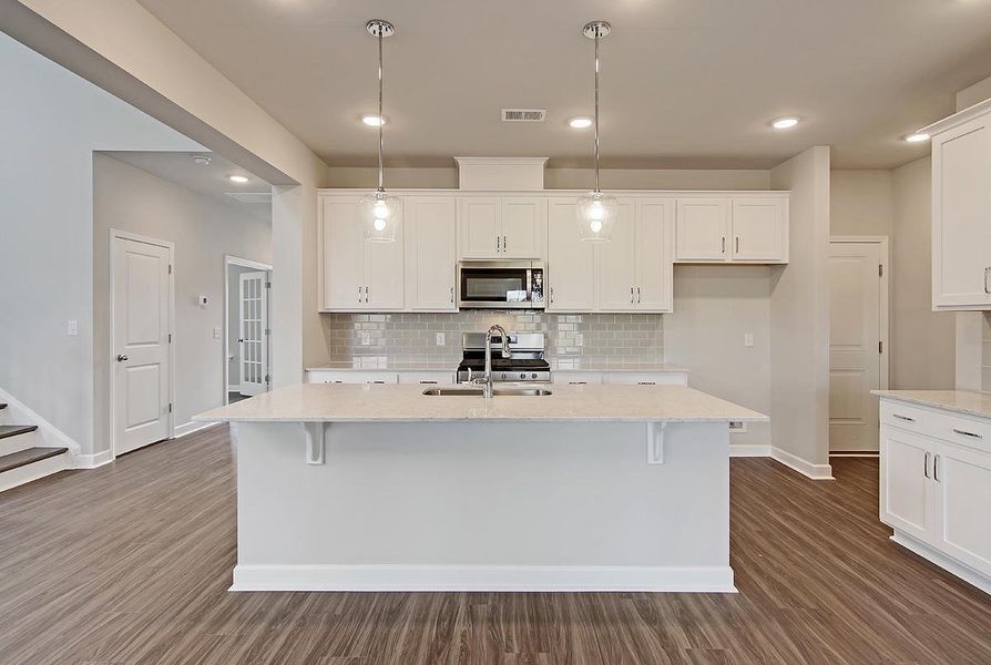 Furnished interior view inside a new home in Tea Farm: Presidents Series, Ravenel (Image 7).