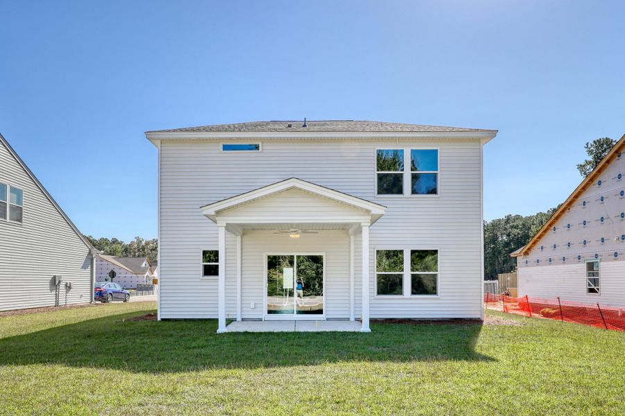 Exterior details and patio area of a home in , Summerville (Image 4).