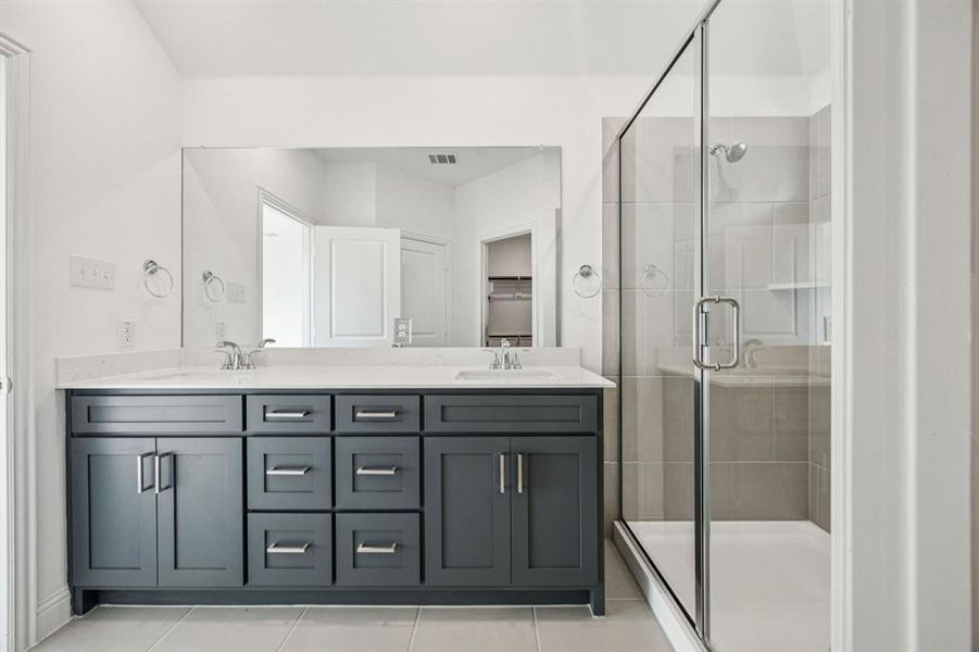 Furnished interior view inside a new home in Sicily, Princeton (Image 12).