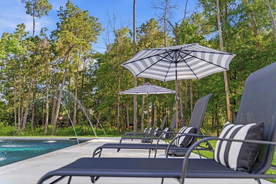 Pool side perfection Pool side perfection