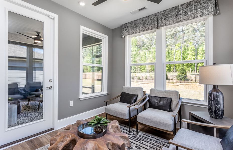 Representative furnished interior of a home built from the Palmary by Del Webb in Del Webb at Chatham Park, Pittsboro (Image 18).