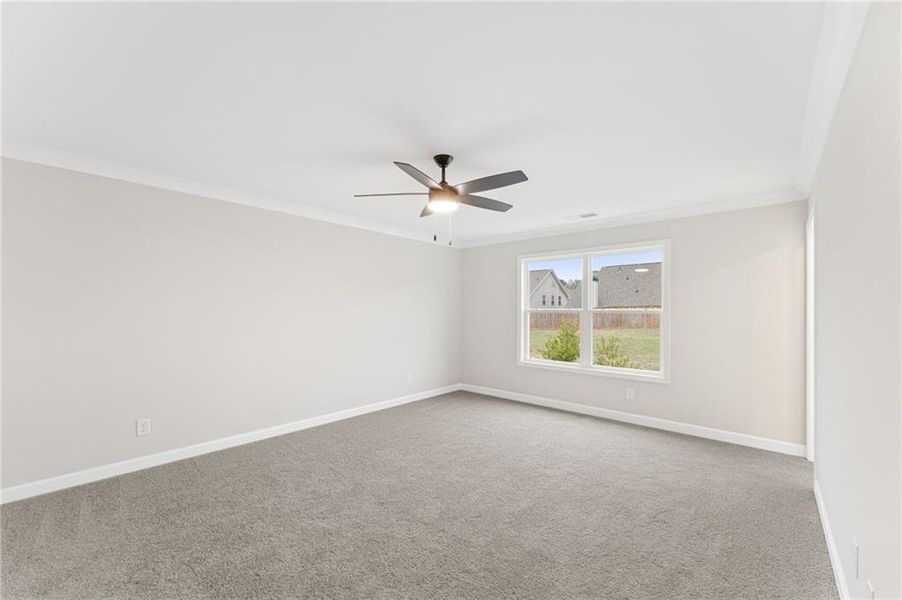 Spacious, unfurnished interior of a new home in Cherokee Township, Acworth (Image 18).