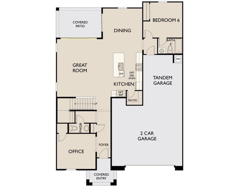 2D floor plan layout of this home in Sanctuary at Stonebridge Manor, Waddell, AZ (Image 2). 2D floor plan layout of this home in Sanctuary at Stonebridge Manor, Waddell, AZ (Image 2).