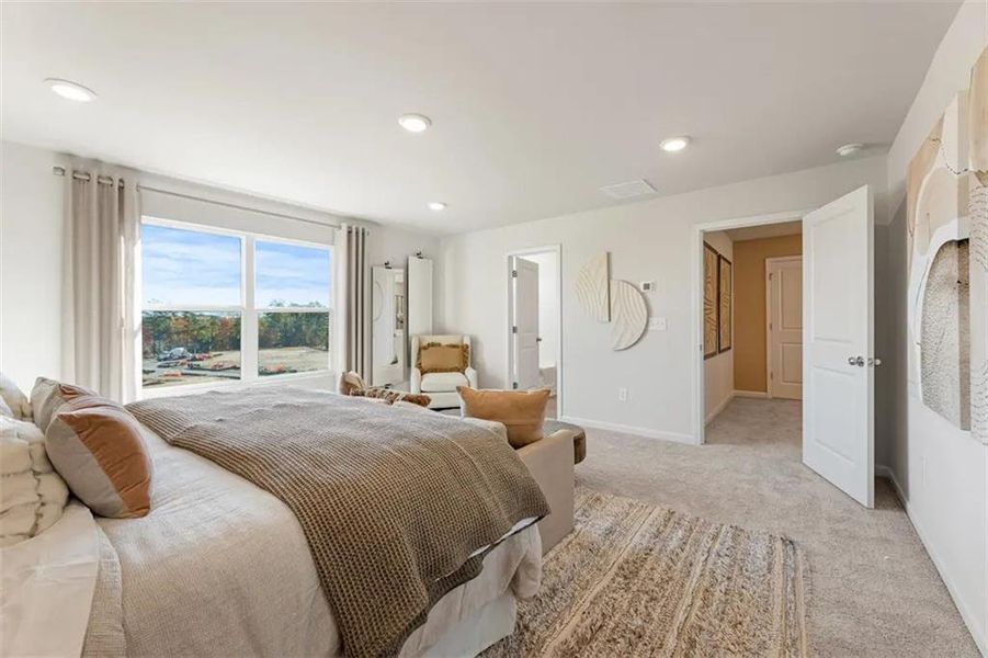 Furnished interior view inside a new home in Hawthorne Reserve, Dallas (Image 20).