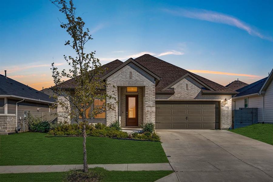 Front exterior of a new home in , McKinney, TX, highlighting curb appeal (Image 19). Front exterior of a new home in , McKinney, TX, highlighting curb appeal (Image 19).