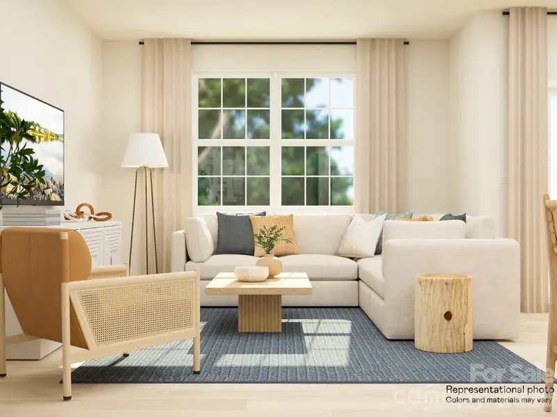 Furnished interior view inside a new home in Cannon Village, York (Image 4).