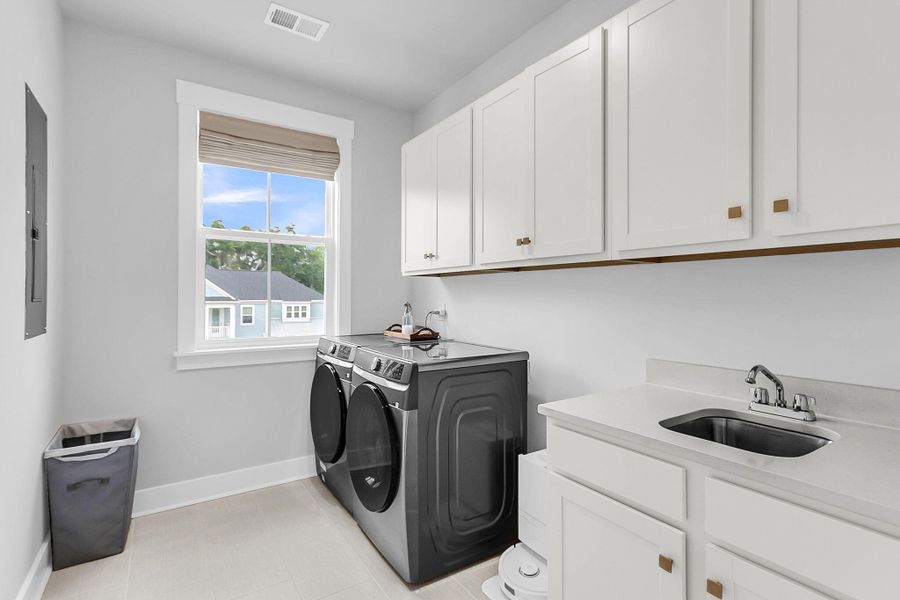 Furnished interior view inside a new home in Fiddler Cove, Mount Pleasant (Image 6).