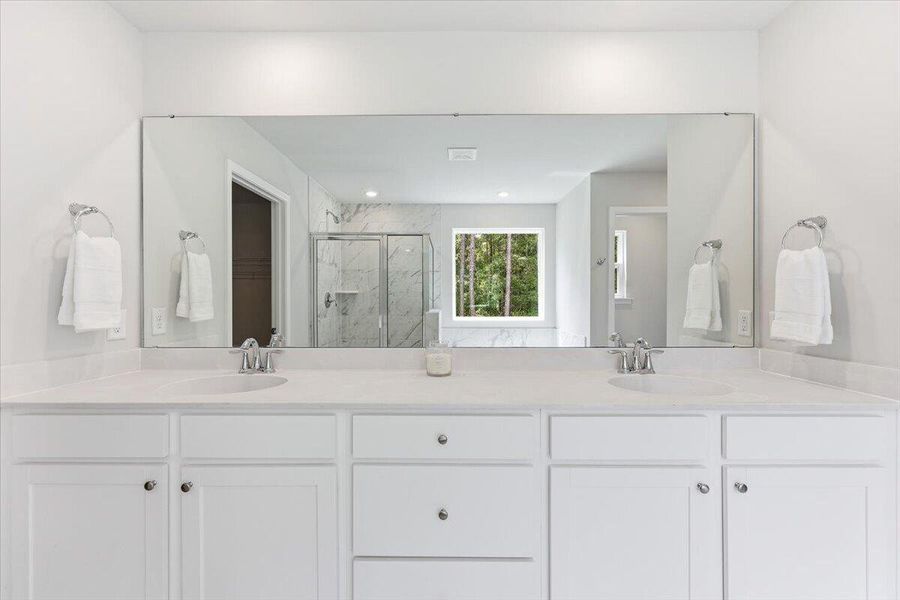 Furnished interior view inside a new home in Limehouse Village: Arbor Series, Summerville (Image 33).