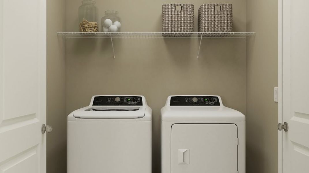 Washer and dryer