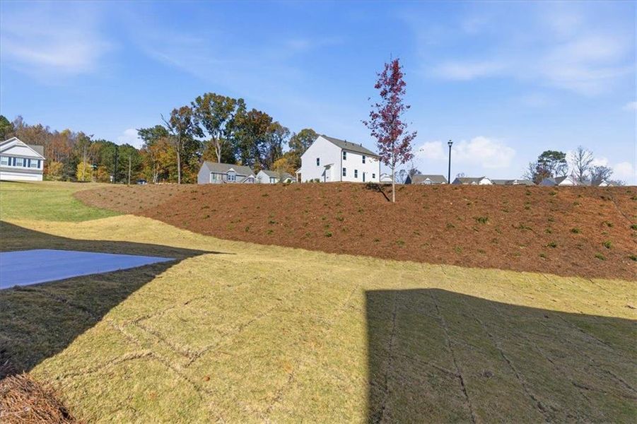 Exterior details and patio area of a home in , Canton (Image 24).
