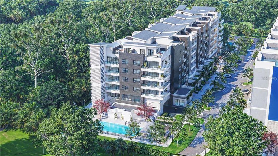 Condo located in Gainesville, FL showcasing its design and architecture (Image 1).