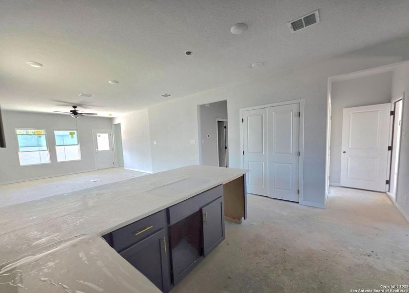 In-progress construction of a new home in The Summit at Saddlebrook Ranch 55's, Schertz, TX (Image 11).