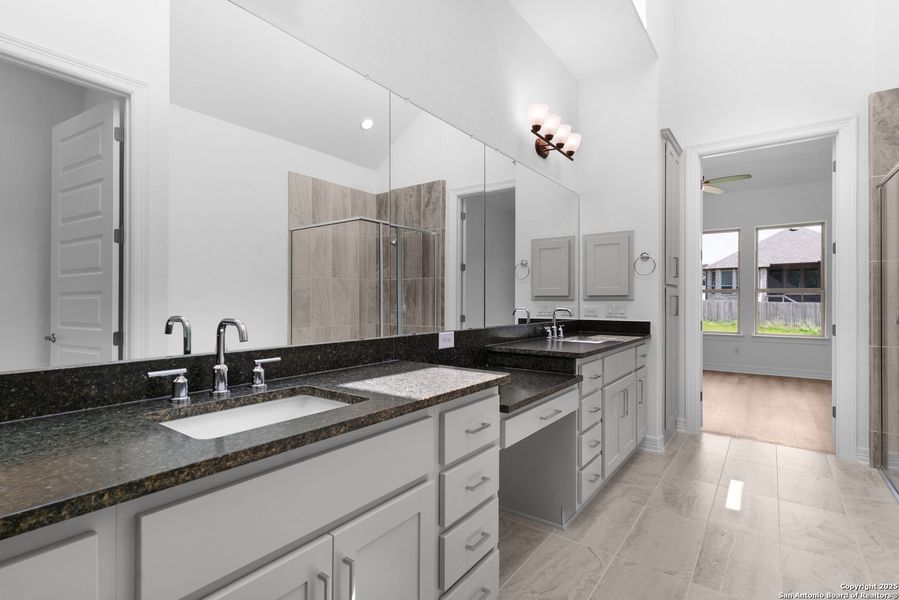 Furnished interior view inside a new home in Ranches at Creekside, Boerne (Image 4). Furnished interior view inside a new home in Ranches at Creekside, Boerne (Image 4).