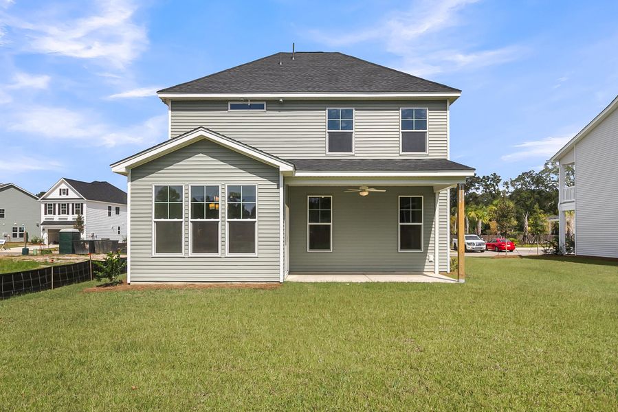 Exterior details and patio area of a home in , Summerville (Image 20).