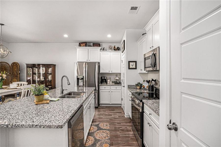 Furnished interior view inside a new home in Vineyard Park, Griffin (Image 13). Furnished interior view inside a new home in Vineyard Park, Griffin (Image 13).