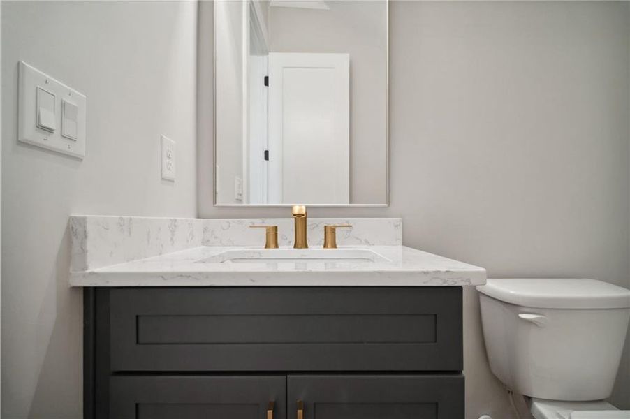 Furnished interior view inside a new home in South on Main, Woodstock (Image 40).