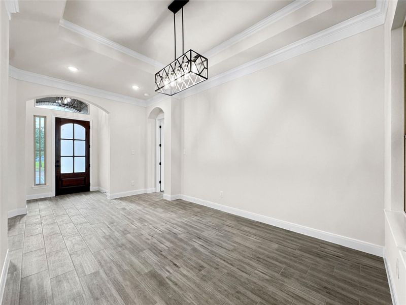 Similar Dining Room of a Home Built By TX Best Home Builders Similar Dining Room of a Home Built By TX Best Home Builders