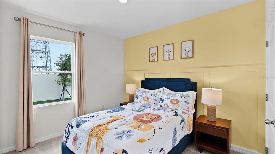 Furnished interior view inside a new home in Bradbury Creek, Haines City (Image 14).