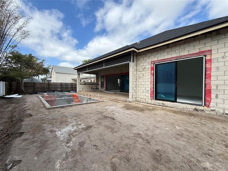 In-progress construction of a new home in , Winter Park, FL (Image 15). In-progress construction of a new home in , Winter Park, FL (Image 15).