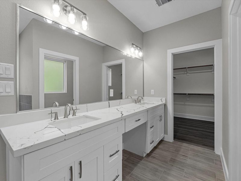 Furnished interior view inside a new home in , Houston (Image 15).