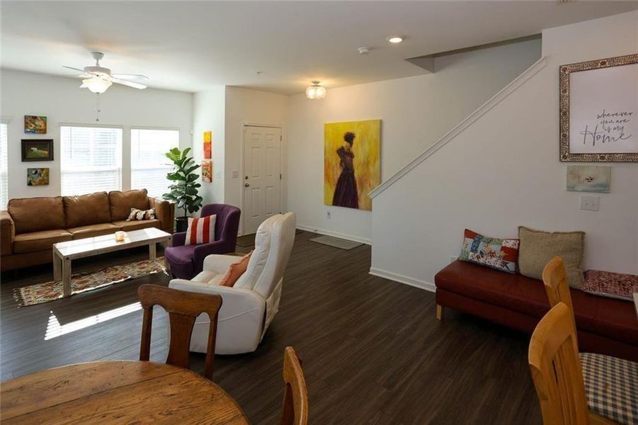 Furnished interior view inside a new home in Laurelwood, Douglasville (Image 32).