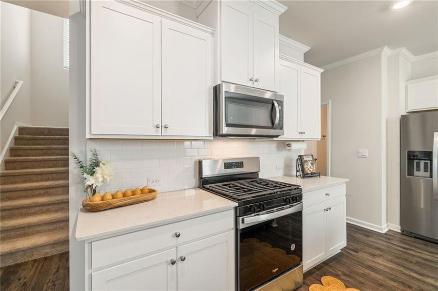 Furnished interior view inside a new home in , Acworth (Image 19).