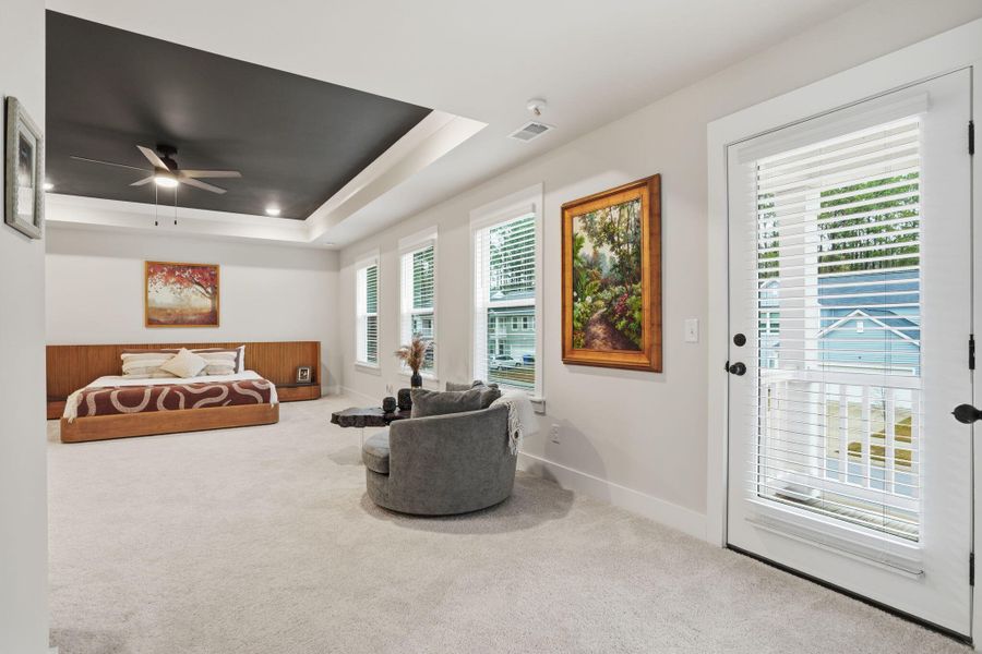 Furnished interior view inside a new home in , Summerville (Image 45). Furnished interior view inside a new home in , Summerville (Image 45).