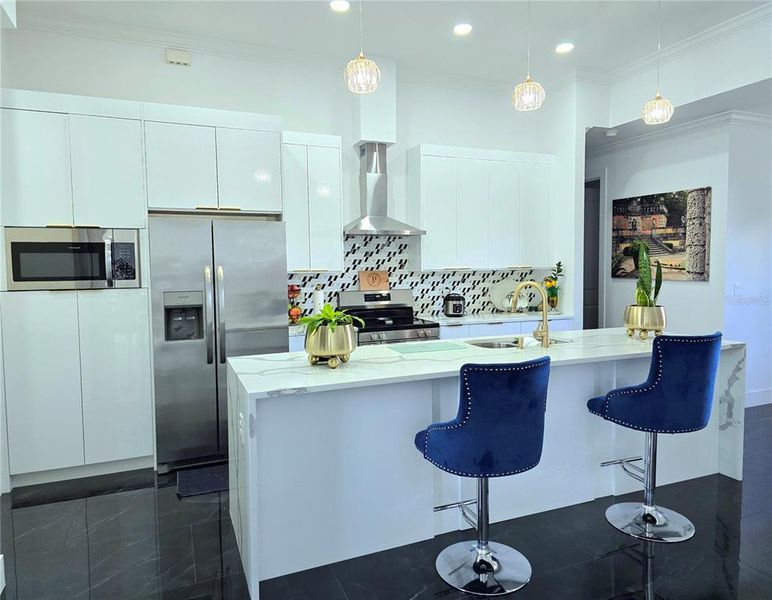 Furnished interior view inside a new home in , Lehigh Acres (Image 7).