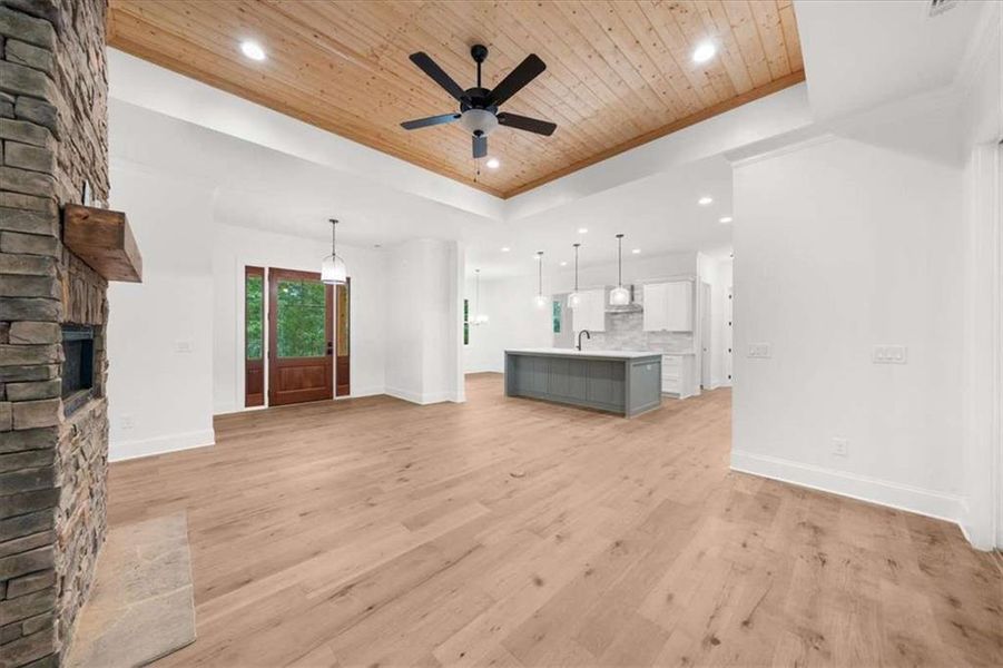 Spacious, unfurnished interior of a new home in , Cornelia (Image 26).