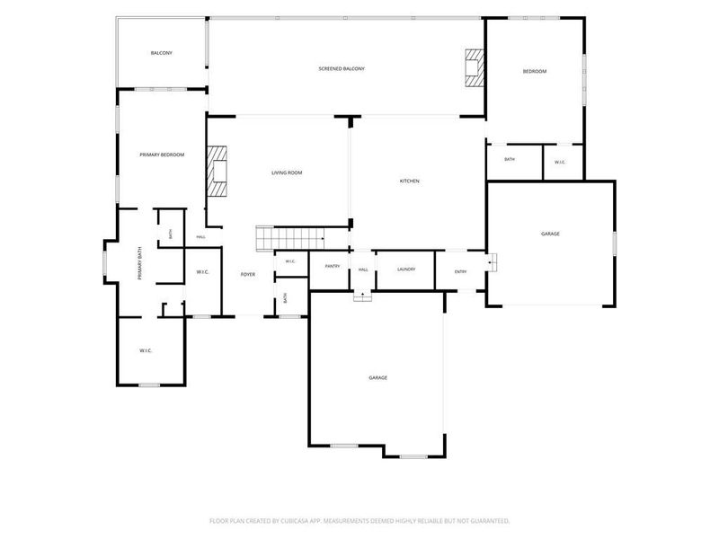 2D floor plan layout of this home in , Gainesville, GA (Image 7).