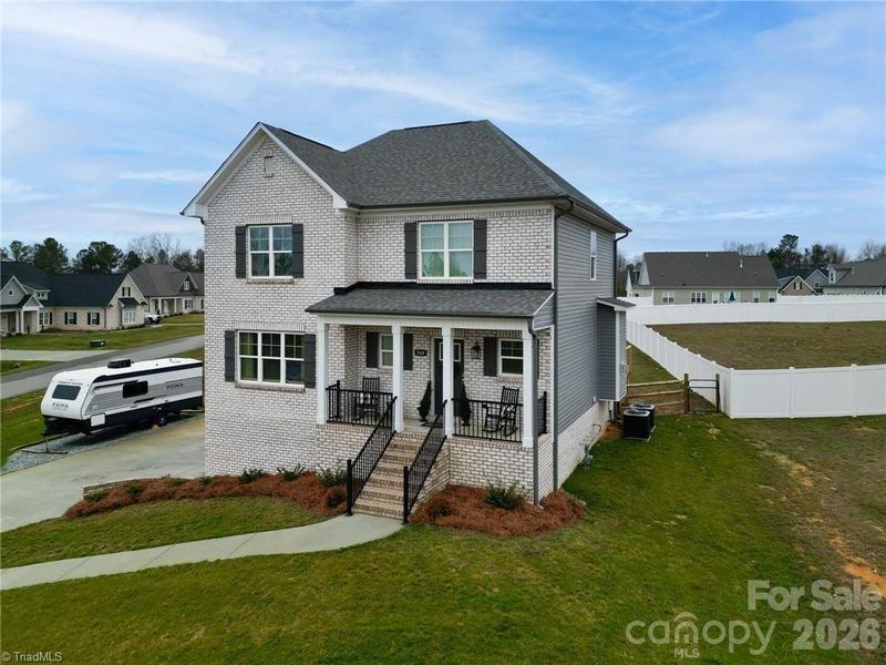 Exterior details and patio area of a home in , Lexington (Image 3).