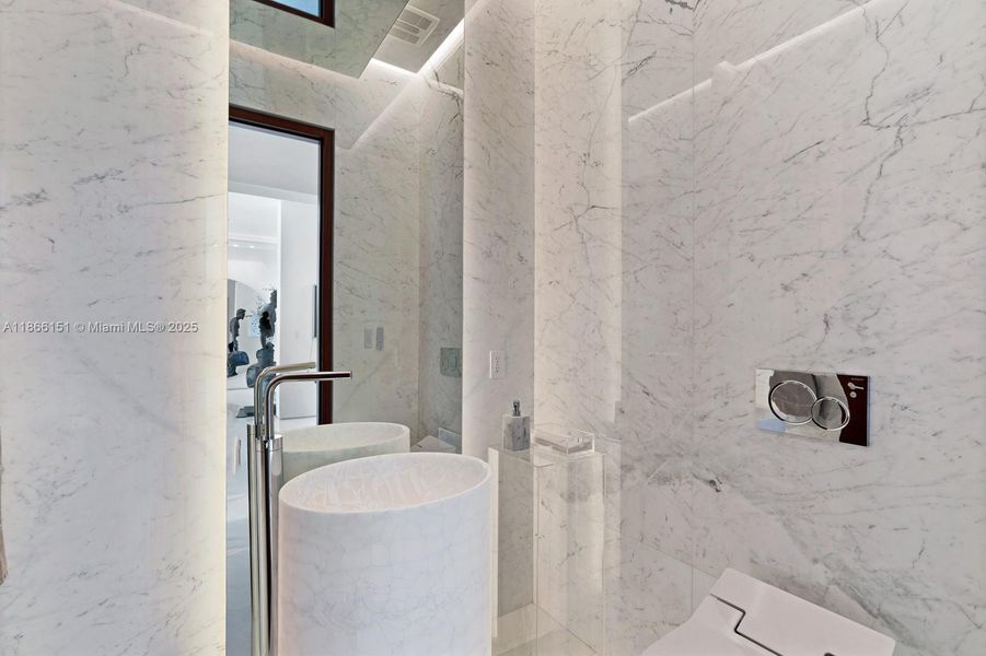 Furnished interior view inside a new home in , Miami (Image 17). Furnished interior view inside a new home in , Miami (Image 17).