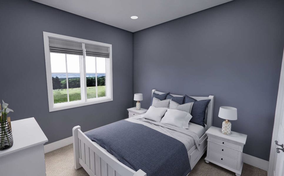 Representative furnished interior of a home built from the Milton by Zeal Home Builders in Patti Lynn Hills, Paradise (Image 26).
