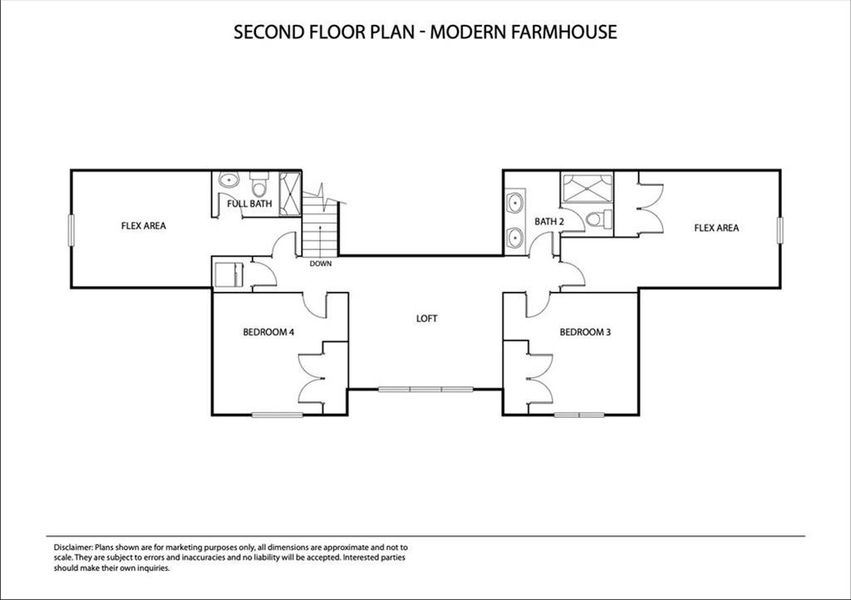 2D floor plan layout of this home in , Commerce, GA (Image 3).