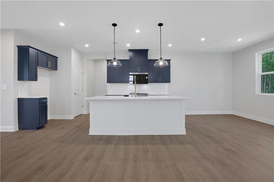 Furnished interior view inside a new home in Cambridge at Steels Bridge, Canton (Image 6).
