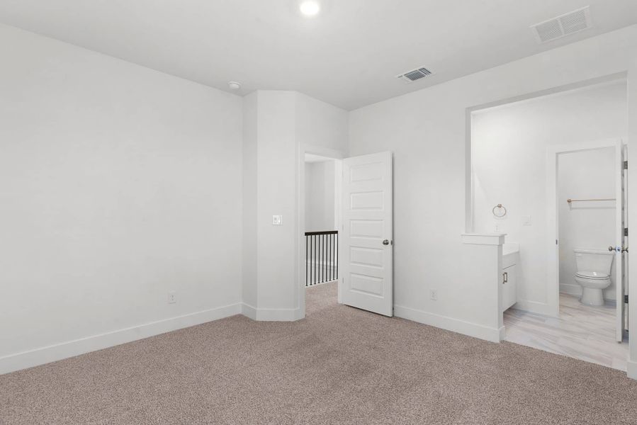 Spacious, unfurnished interior of a new home in Lariat, Liberty Hill (Image 37). Spacious, unfurnished interior of a new home in Lariat, Liberty Hill (Image 37).