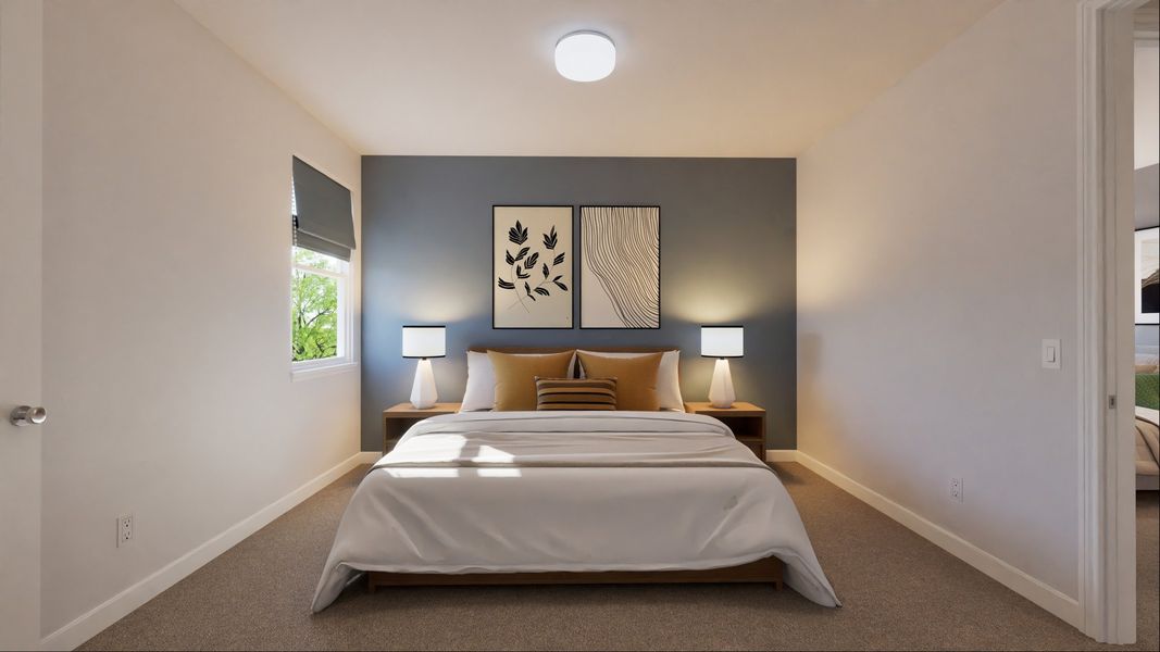 Representative furnished interior of a home built from the Aria Grace by New Home Co. in The Duets Collection at Novel, Austin (Image 13). Representative furnished interior of a home built from the Aria Grace by New Home Co. in The Duets Collection at Novel, Austin (Image 13).