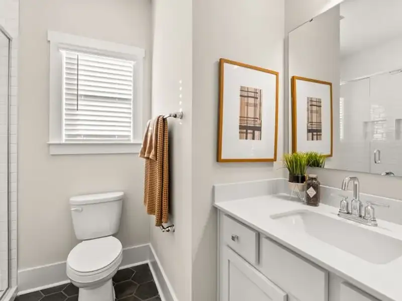 Representative furnished interior of a home built from the Riley by True Homes in Deerwood Place, North Charleston (Image 23).