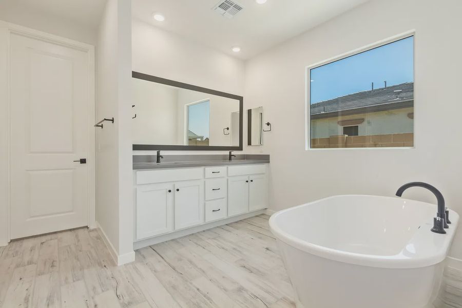 Furnished interior view inside a new home in Forté at Granite Vista, Waddell (Image 12).