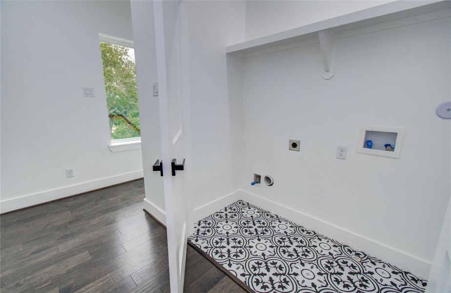 Third floor utility room