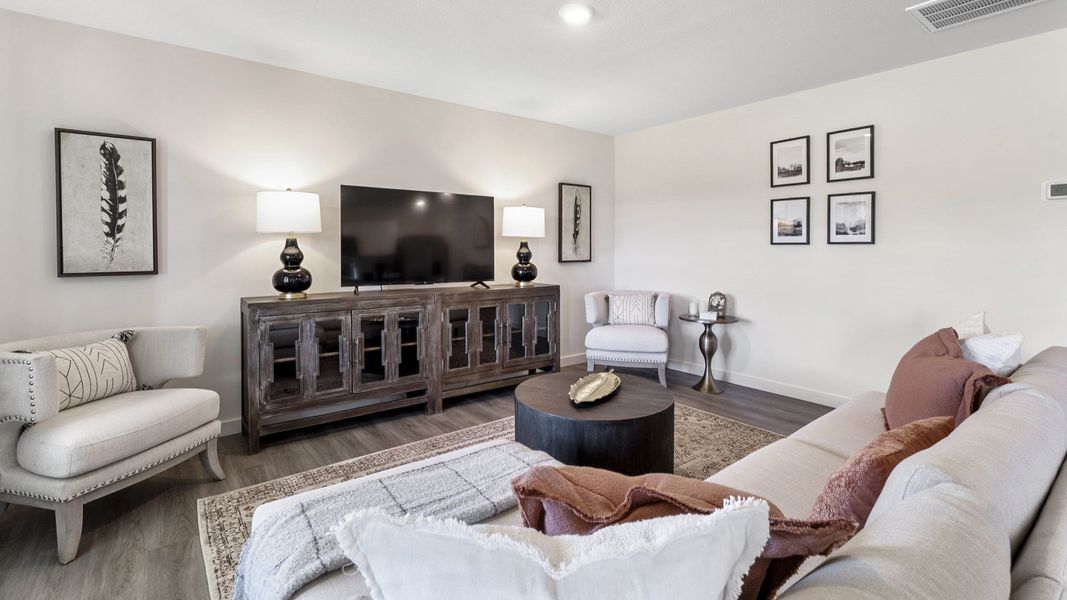 Furnished interior view inside a new home in Bayview at Harbor Crest, Ooltewah (Image 16).