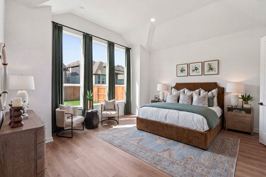 Furnished interior view inside a new home in Parkside On The River, Georgetown (Image 7).