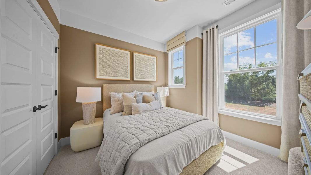 Furnished interior view inside a new home in Bayberry, Raleigh (Image 38). Furnished interior view inside a new home in Bayberry, Raleigh (Image 38).