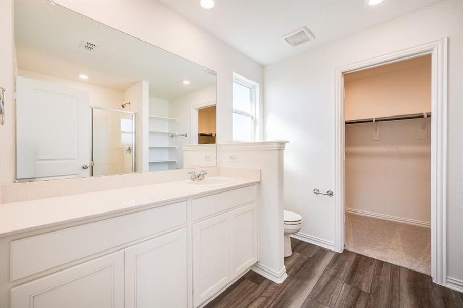 Furnished interior view inside a new home in River Ridge, Crandall (Image 8). Furnished interior view inside a new home in River Ridge, Crandall (Image 8).
