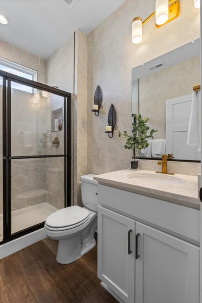Representative furnished interior of a home built from the The Waverunner by Chesapeake Homes in Coastal Club of the Carolinas, Calabash (Image 49).